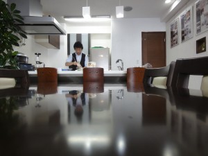 カキフライ定食in八王子店