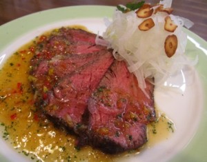 国産牛のカルパッチョ