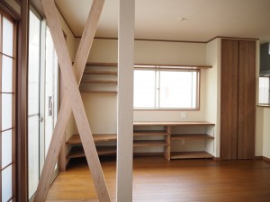 自然素材で温もりのある空間に★