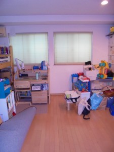 間仕切り壁出来ました。