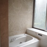 大理石を活かしてリニューアル