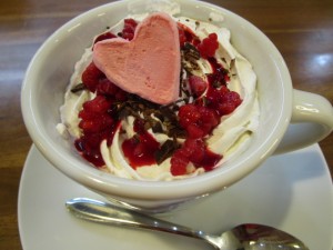 ホットチョコレートはじめました(^^)