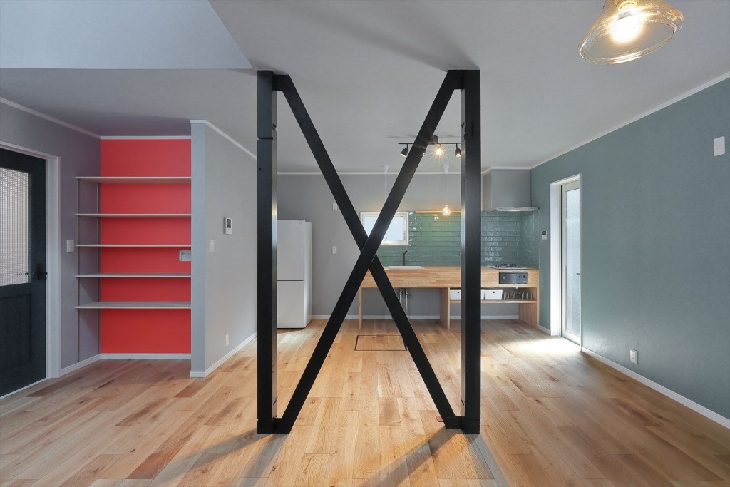 光がたっぷり差し込むLDK