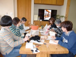 羊毛フェルト教室