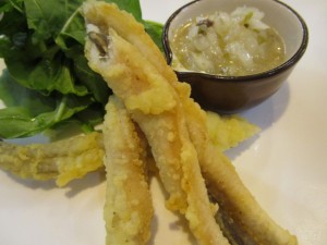 アナゴのフリット