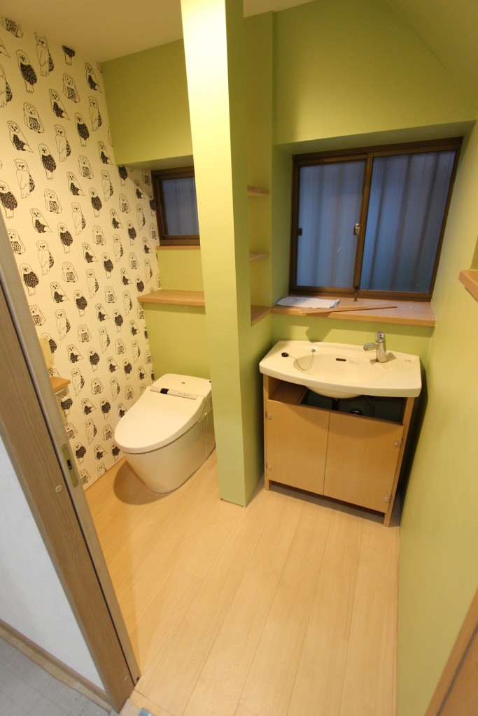 フクロウのアクセントクロス