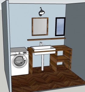 造作洗面イメージ