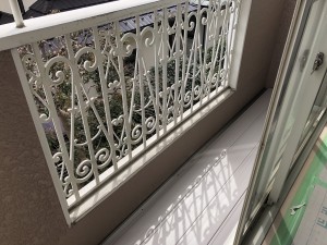 バルコニー後１