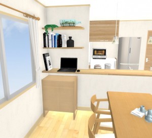 ダイニングテーブル周り