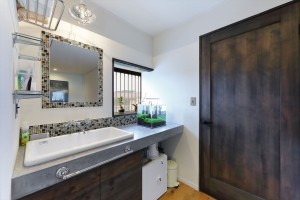 造作 × モールテックスのカウンター