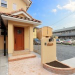 南欧スタイルの新築外構