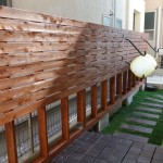 ウッドフェンスとドッグランの夢を叶えたデザイン外構