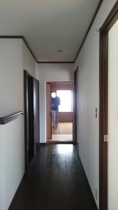 軽量鉄骨　2階全面間取り変更リフォーム①