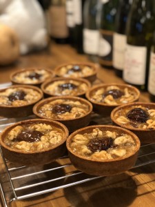 和栗と胡桃のタルト