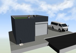 木村様邸パース2