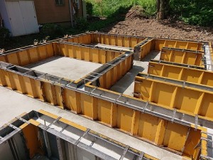 新築現場の基礎工事②
