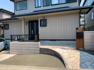 こだわりの外構リフォーム完成です♪