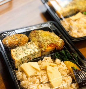 魚の香草焼き弁当