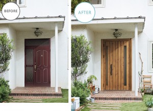 密を防ぎ、自然に換気ができる“リフォーム玄関ドア”のご提案