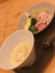 カフェ💛エンラージ＊本日から！夏のフレンチつけ麺はじめました！