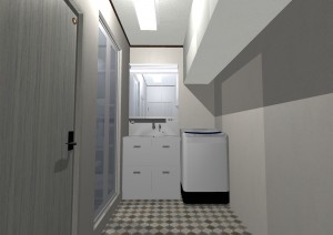 パース④（洗面室）