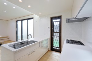 M様邸　新築　キッチン　Ⅱ型