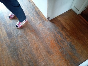 無垢フローリング①
