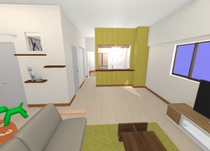 “ペットと暮らす” マンションリフォーム！