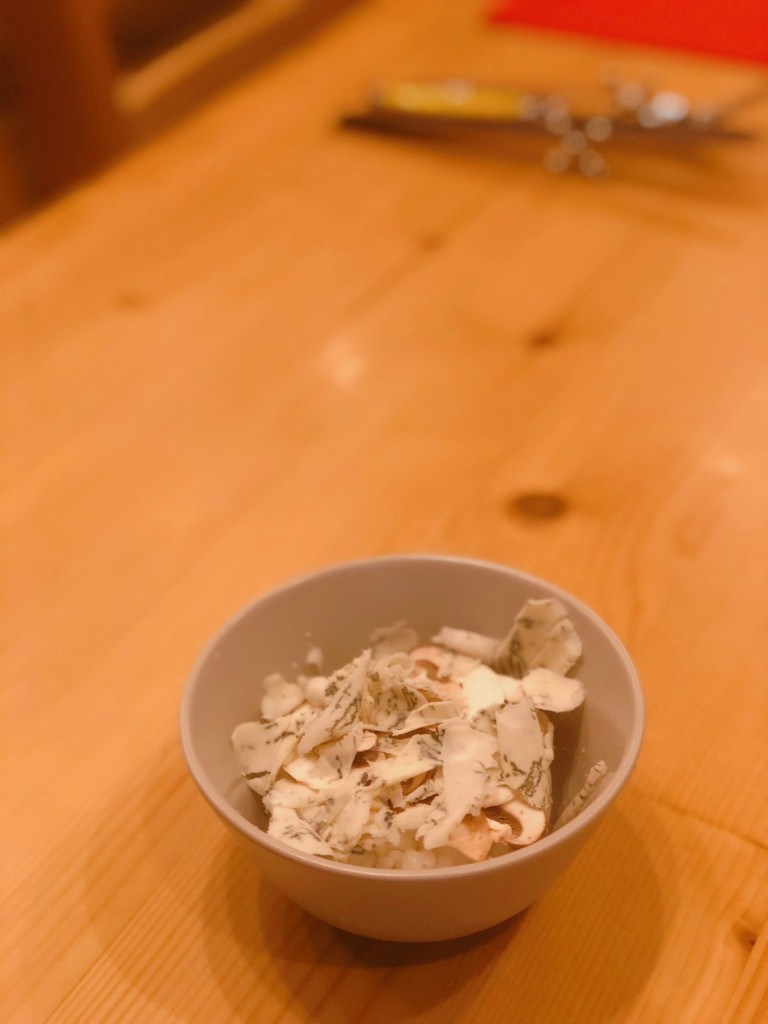 ゴルゴンゾーラのリゾット