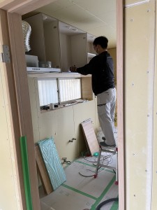 キッチン施工
