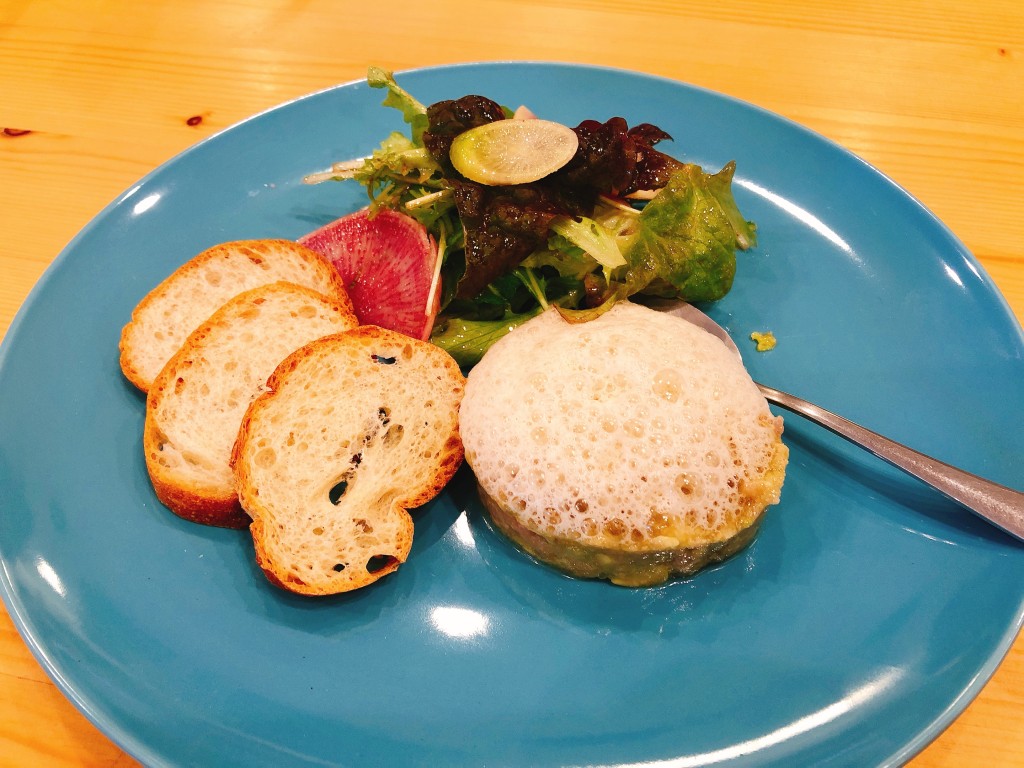 選べるランチ：まぐろとアボカドのタルタル