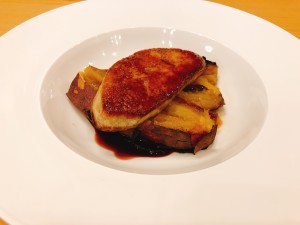 カフェ💛エンラージ＊まるでスイーツ！「フォアグラのポワレ」