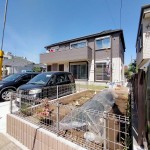 新築の建物と調和する外構工事-3