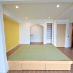 収納を増やす小上がりスペース♪