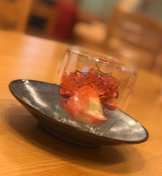 プラムのコンポート〜バニラアイスを添えて〜