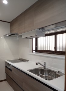 奥行き60㎝のキッチン