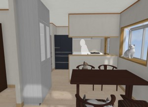 ペットと共に暮らすリフォーム！