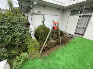 お庭の整備もお任せ下さい！