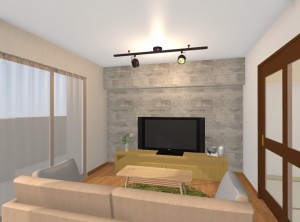 中古購入マンションの内装・プチ造作工事①