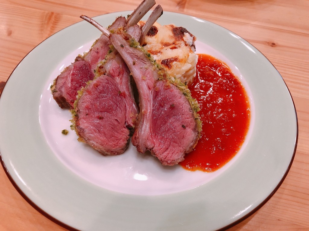 NZ産の仔羊のロースト