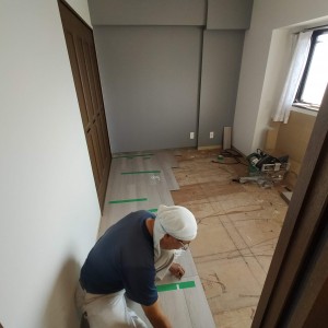 中古購入マンションの内装・プチ造作工事②