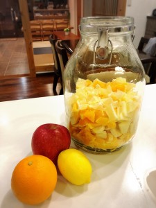 「いちょう祭り」で特別販売！フルーツ・ホットワインづくり♪