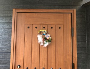 外部からの耐震補強工事が完成しました！