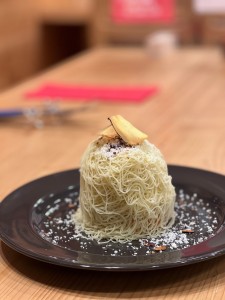 カフェ💛エンラージ＊あと3日！「紅はるかの生搾りモンブラン」