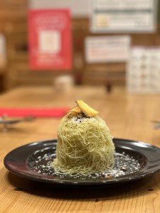 カフェ💛エンラージ＊水曜日限定！『生搾りモンブラン』ランチセット❤