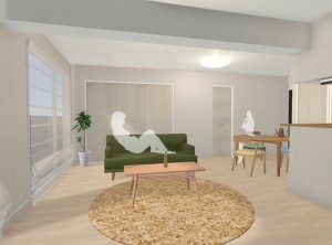 立川市マンション全面リフォーム②