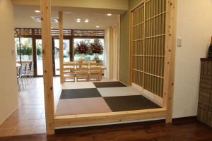 小上がりの畳コーナーはいかがですか？