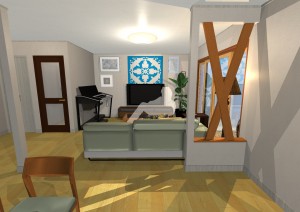 1階全面リフォーム　順調に進んでます✨