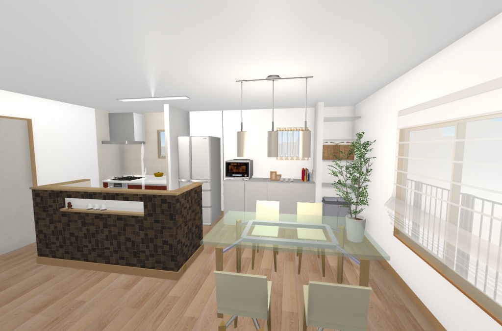 キッチン　シンク側3