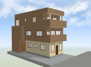 3階建 鉄骨造全面リフォーム着工しました🍁